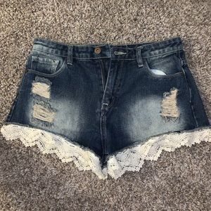 Jean shorts